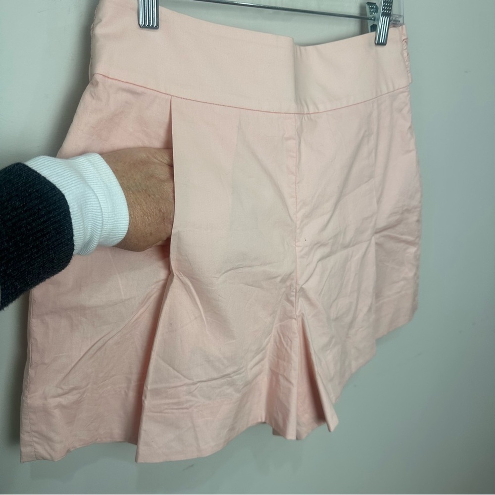 Jcrew Poplin Tie Waist Shorts Blush Pink - Picture 4 of 7